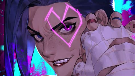 [200+] Fonds d'écran Jinx Arcane | Wallpapers.com