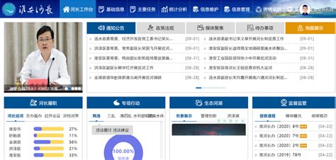 淮安水利局 “淮安河长”信息化平台正式启用