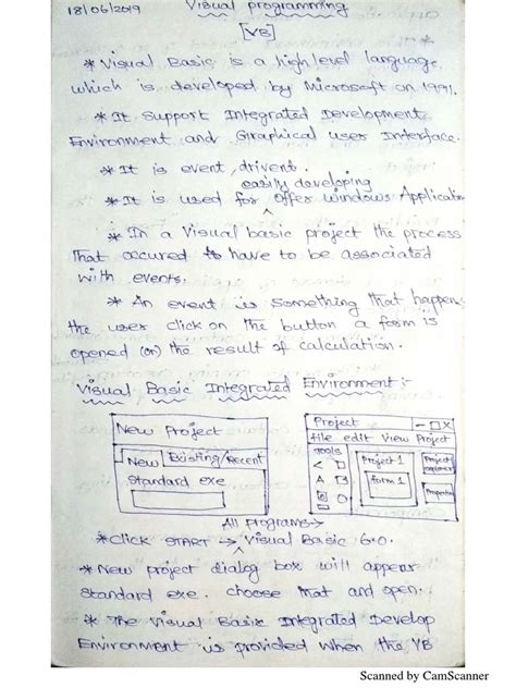 Image result for Visual Basic Programming Notes