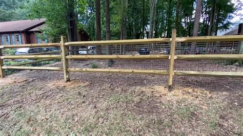 How To Make A Homemade Split Rail Fence at Steven Patten blog