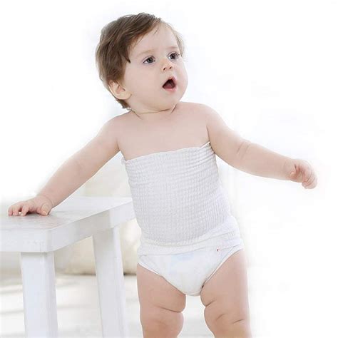 Buy 6Pack Baby Organic Cotton Baby Belly Button Band Umbilical Hernias ...