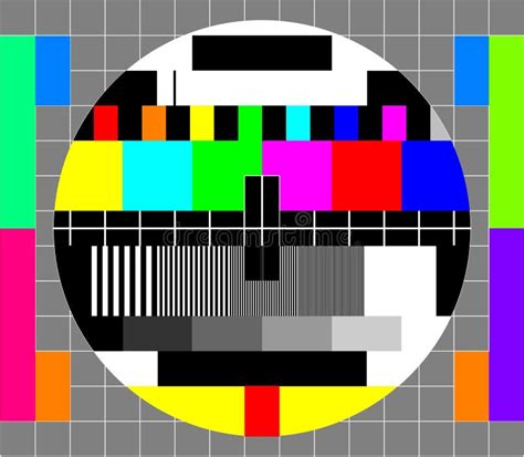 Test Card Pattern 的图像结果
