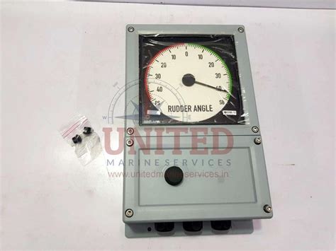 DEIF BRIDGE INDICATOR RUDDER ANGLE BRW-2 600033762.10 | United Marine ...