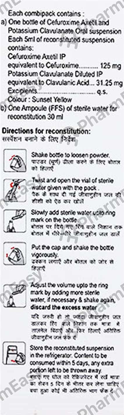 Fastclav 125mg Dry Syrup 30ml: Uses, Side Effects, Price & Dosage ...