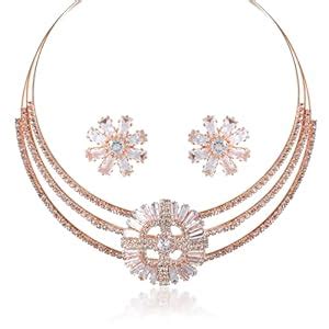 Buy Memoir Brass Pink Rose Gold Imitation Diamond evening cocktail ...