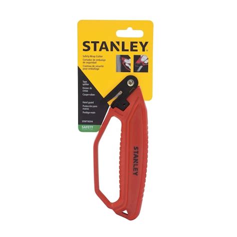 Stanley 7 Inch / 179 mm Plastic Safety Wrap Cutter With Blade – Tools ...