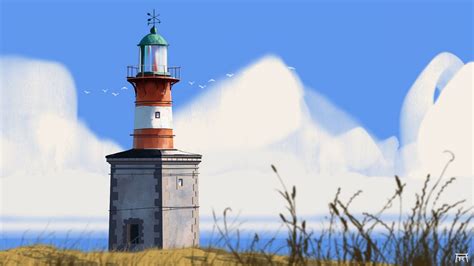 Download wallpaper 1920x1080 lighthouse, building, architecture, art ...
