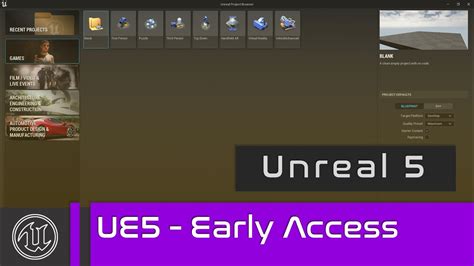 UE5 Early Access Quickstart - Unreal Engine