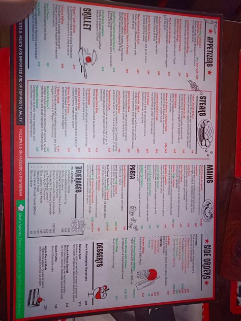 Menu at Stacks And Racks, Mumbai
