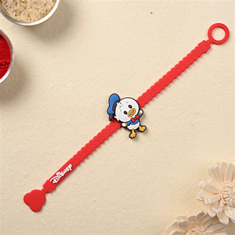 Buy Shree Rakhi Official Disney Donald Duck Band Kids Rakhi Online at ...