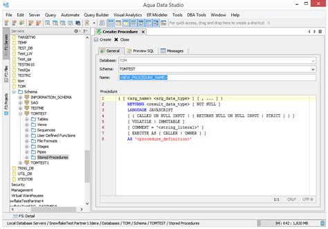 Image result for Procedures Stockees SQL Snowflake