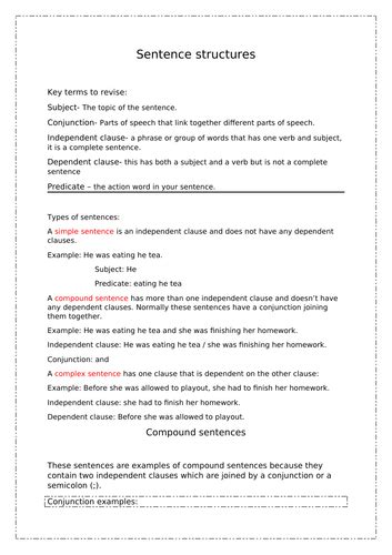 Complex Sentence Using Problem Solving 的图像结果