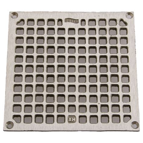 JAY R. SMITH MFG. CO, Square, Square Holes, Grate - 24E582|B07NBG ...