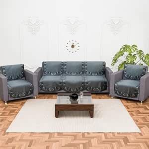 Kuber Industries (Set of 10) Stylish & Durable Cotton Sofa Covers 5 ...