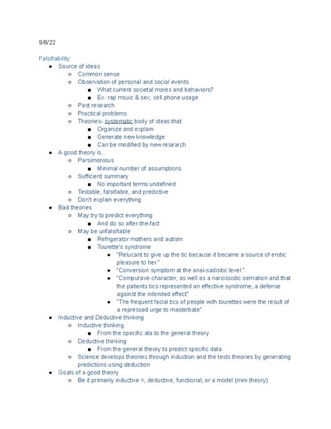 Psych 210 - Lecture notes and review from all most all of the lectures ...