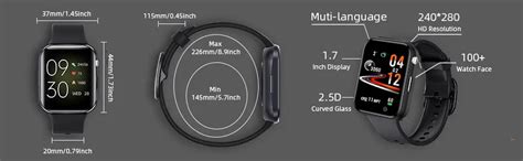 Lambent Bluetooth Smart Wristwatch with Calling Function, Camera ...