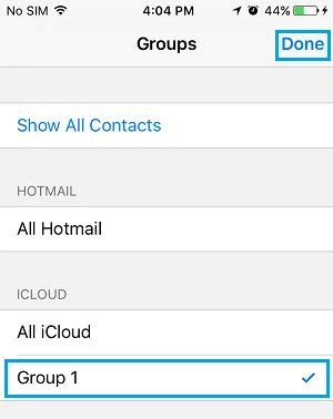 How to Create a Group Contact On iPhone 的图像结果