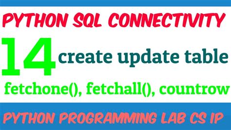 Image result for SQL Python Connectivity Program