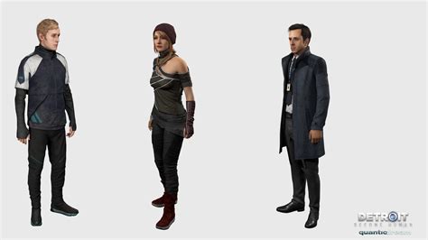 ArtStation - Detroit Become Human : Characters clothes retake