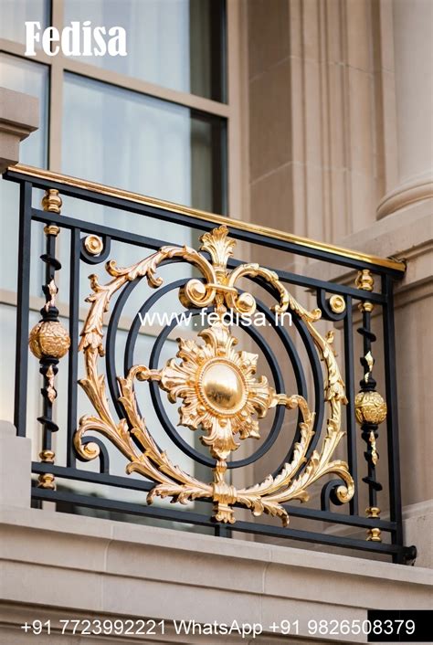 Traditional Brass Railing Design For Indian Homes Normal Grill Gate ...