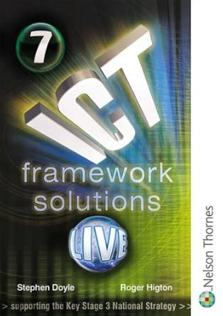 Buy Student CD-ROM (Year 7) (ICT Framework Solutions Live) Book Online ...