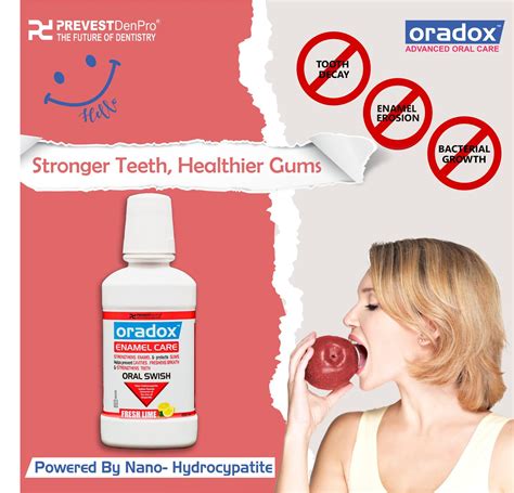 Buy Enamel Care Best Mouthwash for Sensitive Teeth | Oradox