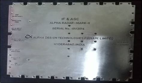 Alpha Radar - Electronic Warfare Systems | ALPHA DESIGN TECHNOLOGIES ...
