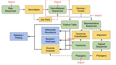 Image result for Qiime2 Importing Data Tutorials