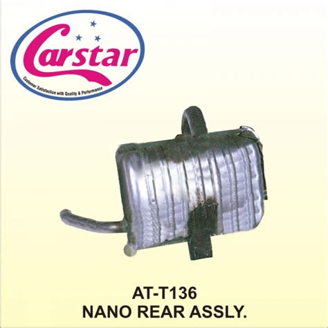 Carstar Silencer Assembly Nano Rear for Tata Nano | Parts Big Boss