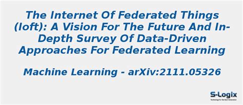A Vision for the Future and In-depth Survey of Data-driven | S-Logix