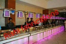Acrylic Latest Catering Counter - Acrylic Chinese Food Counters ...