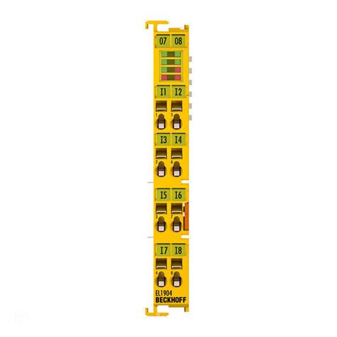 Beckhoff EL1904 4-Kanal EtherCAT-Klemme Digitanles India | Ubuy