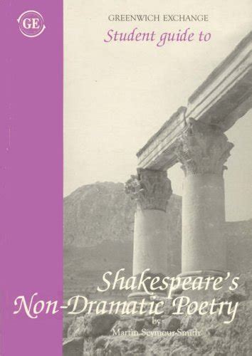 Buy Student Guide to Shakespeare's Non-dramatic Poetry (Student Guides ...