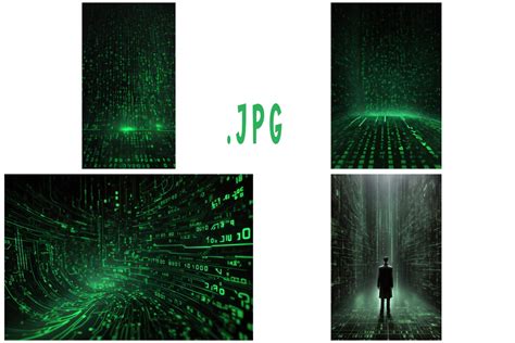 Image result for 3D Green Code Computer