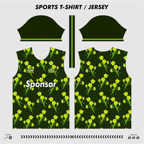 Vector tshirt sport design sublimation jersey | Premium Vector