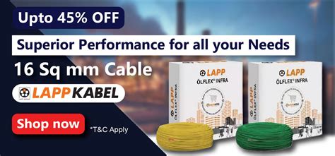 Buy 16 Sq Mm Cable Online at Best Price in India |Eleczo.com