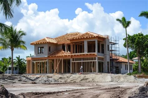 New construction florida building a modern home in a south florida ...