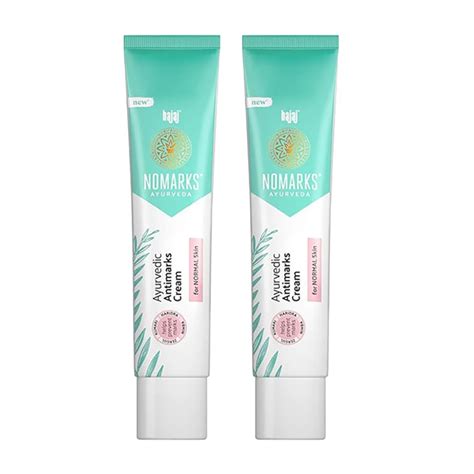 Bajaj Nomarks antimarks cream for normal skin, 50gm (Pack of 2 ...