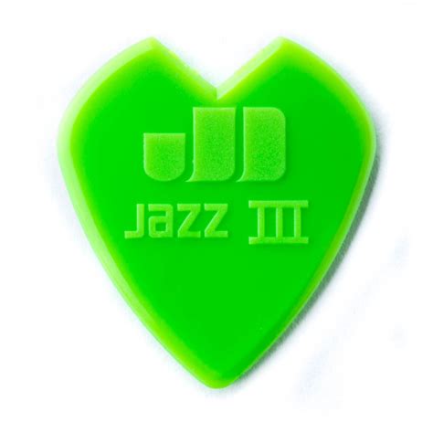 KIRK HAMMETT JAZZ III GREEN PICK 1.38MM - Dunlop