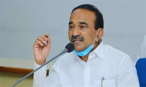 COVID19: 'Don't leave your house unless necessary' urges Eatala Rajender