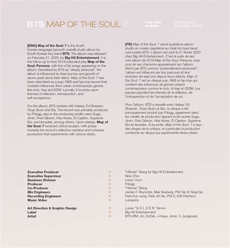 BTS | Map Of Soul 7 (re-design) on Behance