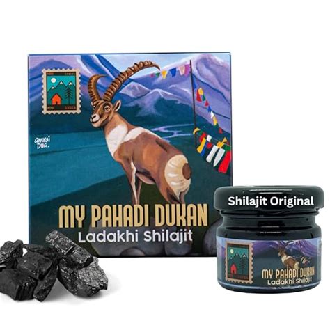 Buy MY PAHADI DUKAN (MPD) 100% Pure Ladakhi Shilajit 20G | Authentic ...