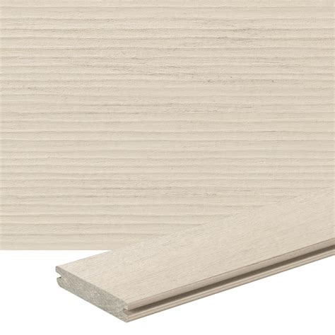 TimberTech Legacy 1-in x 6-in x 20-ft Whitewash Cedar Composite Deck ...