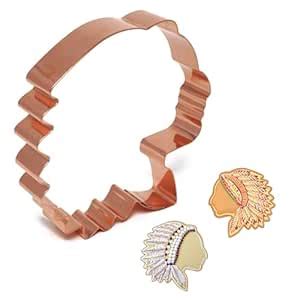 Buy The Fussy Pup Indian Headdress Cookie Cutter, 5 inch Online at Low ...