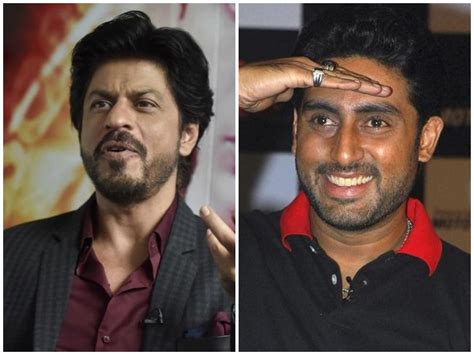 SRK's fun reply to Jr Bachchan's tweet leaves fans amused