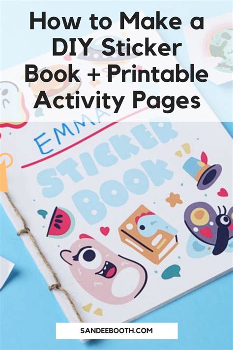 Image result for DIY Sticker Book