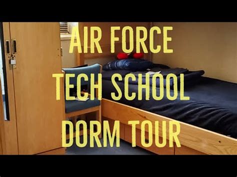 Air Force Tech School Dorm Tour / United States Air Force (Fort Leonard ...