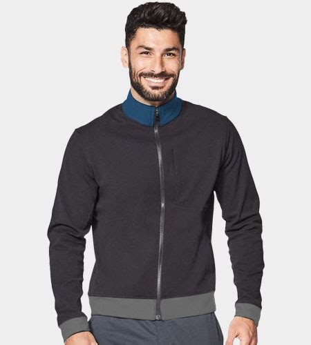 Buy Custom Created Zipper Jacket without pockets with choice of Fabric ...