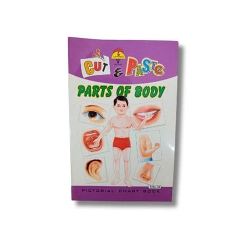 Parts Of Body | Pictorial Chart Books | Cut & Paste | Chart Books ...