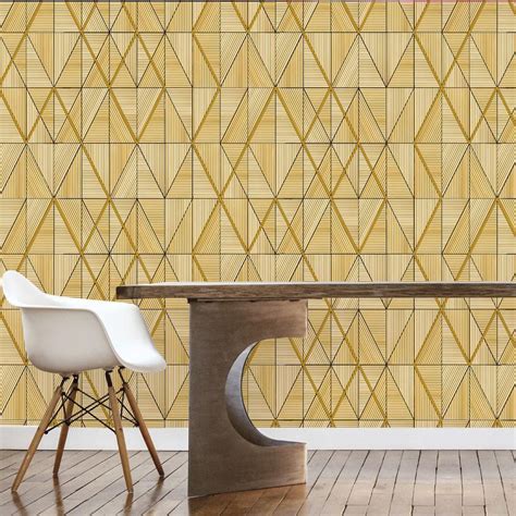 Raga Geometric Wallpaper – Myindianthings